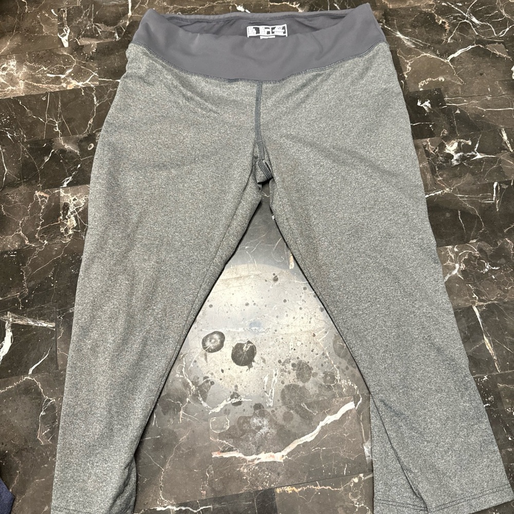 New Balance Gray Capri Athletic Wear